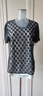Gerry Weber top/blouse maat 38  zgan, Maat 38/40 (M), Zwart, Ophalen of Verzenden, Zo goed als nieuw