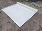 Wit elektrisch rolluik 324 cm breed x 248,5 cm hoog, Doe-het-zelf en Verbouw, Rolluiken, Ophalen, Gebruikt, 200 cm of meer, Wit