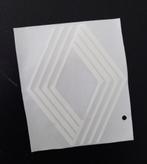 Oude Renault logo -- Sticker -- White ---, Ophalen of Verzenden, Nieuw