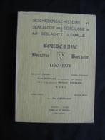 Genealogie Bouderave, Boeraeve, Boerhave 1150 - 1974, Ophalen of Verzenden, 20e eeuw of later, Gelezen
