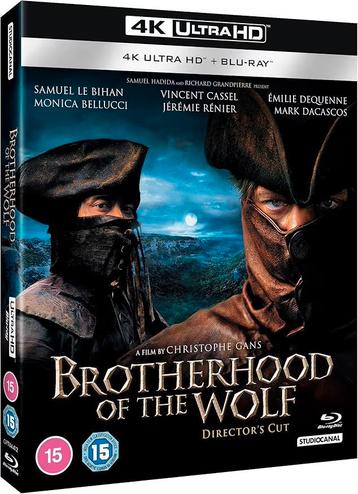 Brotherhood of the Wolf 4K UHD/Ultra HD Blu-Ray UK (Seal) beschikbaar voor biedingen