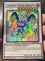 Yu-Gi-Oh! Stardust Spark Dragon HSRD 1st Edition !, Hobby en Vrije tijd, Verzamelkaartspellen | Yu-gi-Oh!, Ophalen of Verzenden
