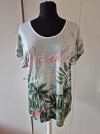 Wit 'Paradise' MS Mode t-shirt - maat L, Wit, Maat 42/44 (L), Ophalen of Verzenden, Zo goed als nieuw