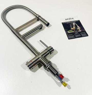 LOSSE SELSIUZ XL KOKENDWATERKRAAN INOX ( RVS) beschikbaar voor biedingen