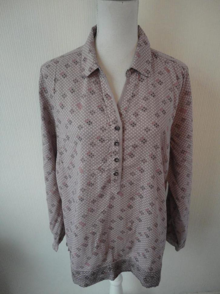 cecil maat XL oksel tot oksel 60 cm, Kleding | Dames, Blouses en Tunieken, Zo goed als nieuw, Maat 46/48 (XL) of groter, Paars