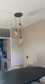 Plafondlamp met glazen bollen, Ophalen, Zo goed als nieuw, Glas