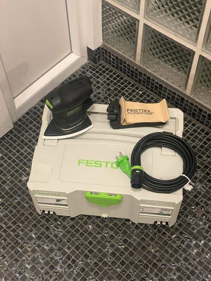 Festool DTS 400 EQ deltaschuurmachine., Doe-het-zelf en Verbouw, Gereedschap | Schuurmachines, Zo goed als nieuw, Vlakschuurmachine