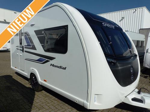 Sprite Mondial 420 SE gratis mover of luifel, Caravans en Kamperen, Caravans, tot en met 2, 1000 - 1250 kg, Standaardzit, Sprite