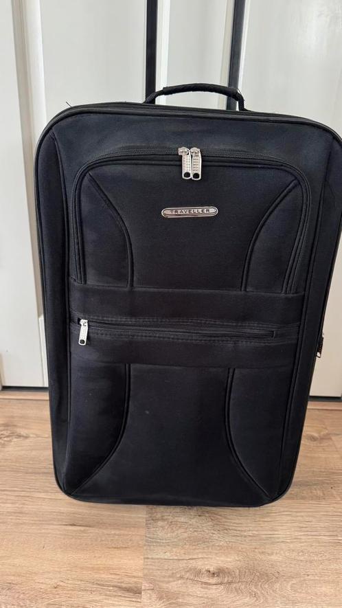 Reiskoffer middelgroot zgan, Sieraden, Tassen en Uiterlijk, Koffers, Zo goed als nieuw, Overige materialen, 60 tot 70 cm, 35 tot 45 cm