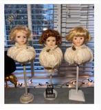 Korting 3 x pop met haar, kussen, belletjes, op stok pr.p.st, Verzamelen, Poppen, Nieuw, Ophalen of Verzenden, X, Pop