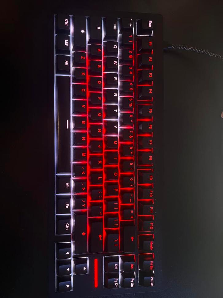 Wooting 80HE - Zo goed als nieuw!, Computers en Software, Toetsenborden, Zo goed als nieuw, Qwerty, Bedraad, Gaming toetsenbord