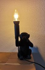Zwarte lamp aap, Ophalen of Verzenden, Zo goed als nieuw, Kunststof, Minder dan 50 cm