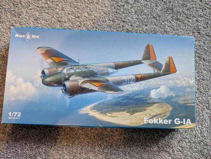 1/72 Micromir Fokker G1a, Hobby en Vrije tijd, Modelbouw | Vliegtuigen en Helikopters, Nieuw, Vliegtuig, 1:72 tot 1:144, Overige merken