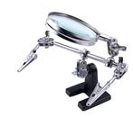 Derde hand Solderen stand met 5X vergrootglas, Ophalen of Verzenden, Nieuw, Vergrootglas of Loep