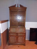 Hele bijzondere Engelse secretaire met opzetkast ( 500847), Ophalen