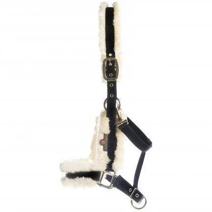 Kentucky nylon halsters met bont pony en full, Dieren en Toebehoren, Paarden en Pony's | Hoofdstellen en Tuigage, Zo goed als nieuw