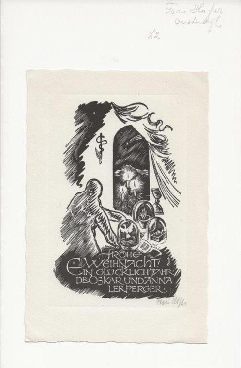 Afbeeldingen van houtgravures van Tony Hofer, Antiek en Kunst, Kunst | Etsen en Gravures, Ophalen of Verzenden