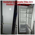 Koelvries combinaties koelkasten tafelmodellen, Witgoed en Apparatuur, 200 liter of meer, Ophalen, Met vriesvak