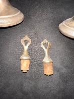 Twee Oude Karaffen, Antiek en Kunst, Antiek | Glas en Kristal, Ophalen of Verzenden