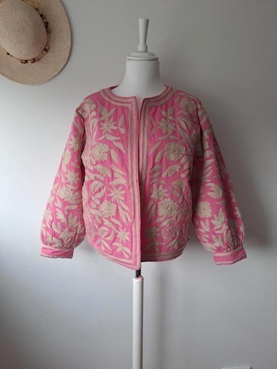 Nieuw roze/ beige jasje van Josephine en Co, maat 44., Kleding | Dames, Jasjes, Kostuums en Pakken, Nieuw, Jasje, Maat 42/44 (L)