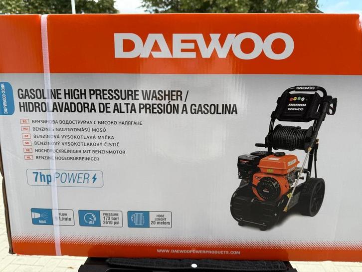 Daewoo Gasoline High Presssure Washer DAPW5000-20 HR, Doe-het-zelf en Verbouw, Reinigingsmachines, Nieuw, Overige typen, Ophalen