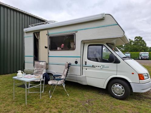 Camper Ford transit bouwjaar 1995, Caravans en Kamperen, Campers, Particulier, tot en met 5, Alkoof, Ford, Ford, Diesel, Handgeschakeld