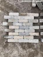 2.000m2 rood bruin betonklinkers dikformaat bss abbeystones, Tuin en Terras, Bij dit gebruikte product niet meer te achterhalen.