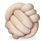 Knoop kussen - nieuw, Ophalen of Verzenden, Nieuw, Beige, Overige vormen