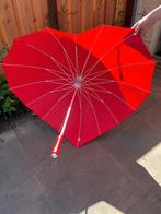 Paraplu, Ophalen of Verzenden, Zo goed als nieuw, Rood