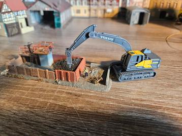 Volvo puinbreker grijper N spoor trein 1:160/1:144 beschikbaar voor biedingen