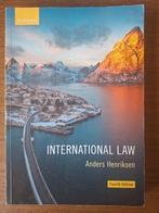 International Law (Anders Henriksen) fourth edition, Ophalen of Verzenden, Gamma, Zo goed als nieuw, WO