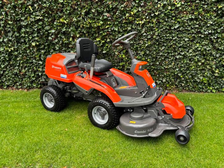 Nieuwe Husqvarna r216t awd prijs incl btw 103ck maaidek, Tuin en Terras, Zitmaaiers, Nieuw, 90 tot 120 cm, Elektrische starter