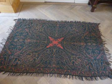 Antiek groot worteldoek, 185 x 120 cm. beschikbaar voor biedingen