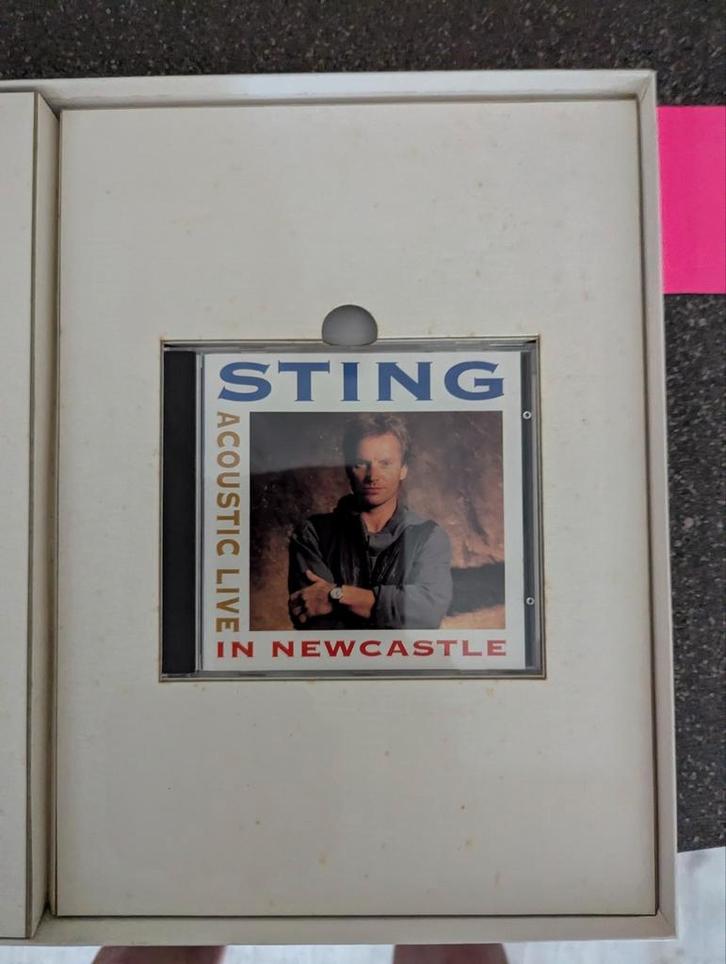 Sting, Cd's en Dvd's, Cd's | Pop, Gebruikt, 1980 tot 2000, Boxset, Ophalen of Verzenden