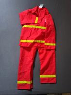 Carnavalspak brandweerman, Ophalen of Verzenden, Zo goed als nieuw, 110 t/m 116, Jongen of Meisje
