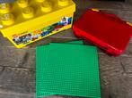 Lego classic met box, koffer en lego platen, Ophalen of Verzenden, Zo goed als nieuw, Overige merken