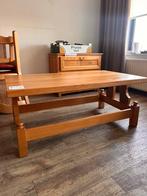 Eiken salontafel, Huis en Inrichting, Tafels | Eettafels, Ophalen, Gebruikt, 100 tot 150 cm, Eikenhout