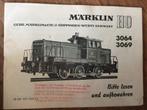 Marklin ho originele handleiding voor de locomotief met arti, Hobby en Vrije tijd, Modeltreinen | H0, Ophalen, Zo goed als nieuw