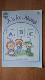 Borduurpatroon 'A is for Always' - Joan Walsh Anglund, Ophalen of Verzenden, Gebruikt, Handborduren, Patroon