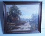 Landschapsschilderij G. vd Linden, Ophalen