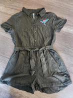 Legergroene korte jumpsuit, C&A, maat 140, Ophalen of Verzenden, Zo goed als nieuw, Meisje