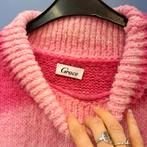 Grace knal roze dip dye én mega oversized trui M-L art 49737, Grace, Grace, ., Maat 42/44 (L)