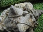 Art Deco, antieke ketting, handwerk, geschat 100 jaar oud, Verzenden, Zilver, Ketting, Verguld
