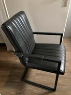 2 stuks eetkamerstoelen, Huis en Inrichting, Stoelen, Ophalen, Zo goed als nieuw, Leer