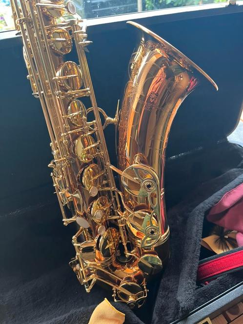 Yanigasawa 992 tenor saxofoon (nagenoeg nieuw), Muziek en Instrumenten, Blaasinstrumenten | Saxofoons, Zo goed als nieuw, Tenor