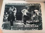 Rage against the machine vlag, Diversen, Vlaggen en Wimpels, Ophalen of Verzenden, Gebruikt