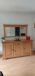 Dressoir met spiegel licht eiken, Huis en Inrichting, Complete inboedels, Ophalen of Verzenden