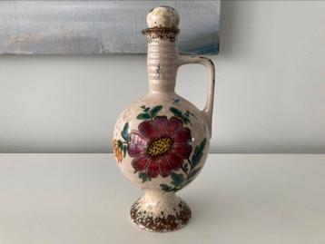 Prachtig dankkruikje met bloemendecor. Jaren ‘30. beschikbaar voor biedingen