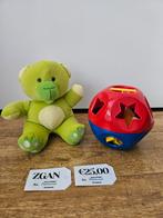 Tupperware tuppertoys Hollebol vormenstoof rood blauw, Ophalen of Verzenden, Zo goed als nieuw, Rood, Overige typen