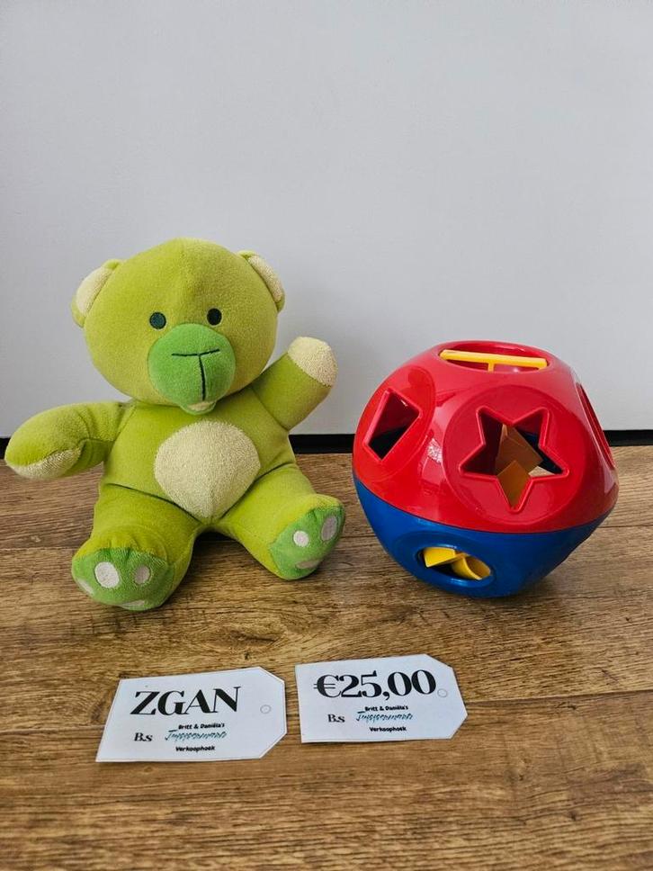 Tupperware tuppertoys Hollebol vormenstoof rood blauw, Huis en Inrichting, Keuken | Tupperware, Zo goed als nieuw, Overige typen